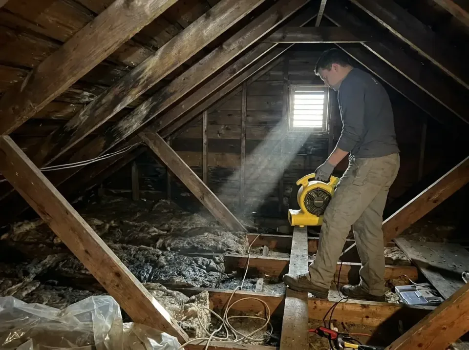 attic-water-damage-drying-proc-007 — frequently asked questions, Emergency Water Extraction & 24/7 Flood Response in Glen El…